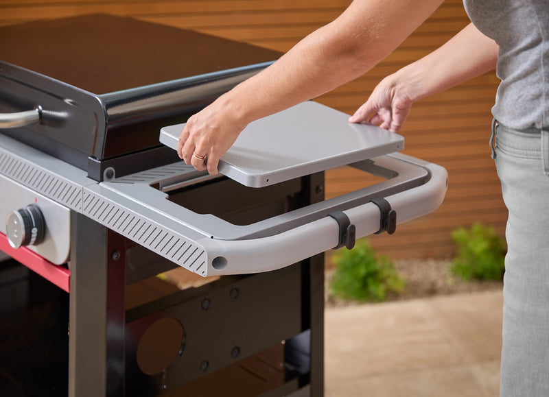 Weber Slate 71cm Premium Griddle BBQ - Black