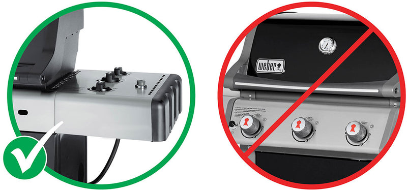 Weber Flavorizer Bars Porcelain Enamelled 5 pack For Spirit E300 Series Pre 2013 Models (Controls on Side Table)