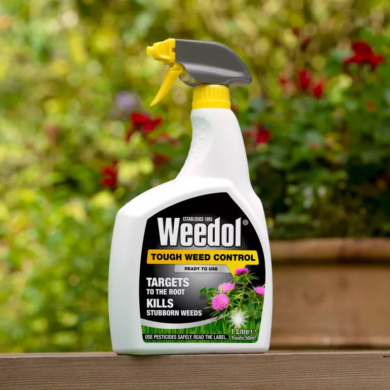 Weedol Tough Lawn Weed Control Ready To Use 1 Litre