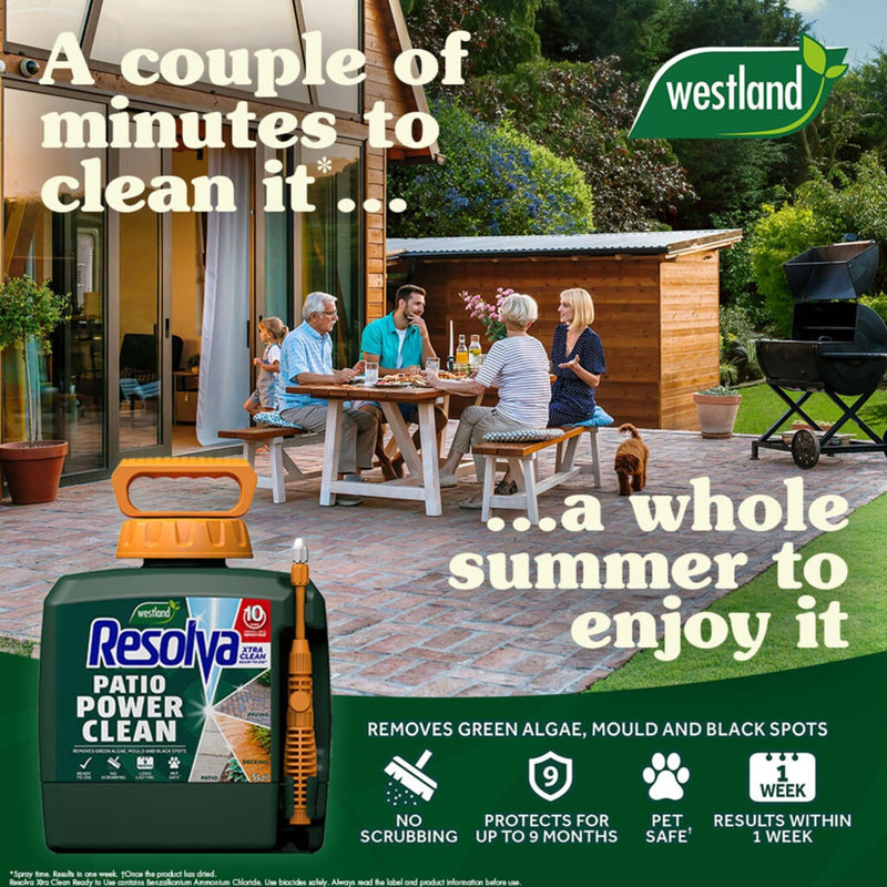 Westland Resolva Xtra Clean Patio Power 5L Power Pump RTU