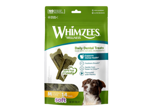 Whimzees Soft Value Bag Medium 14pcs