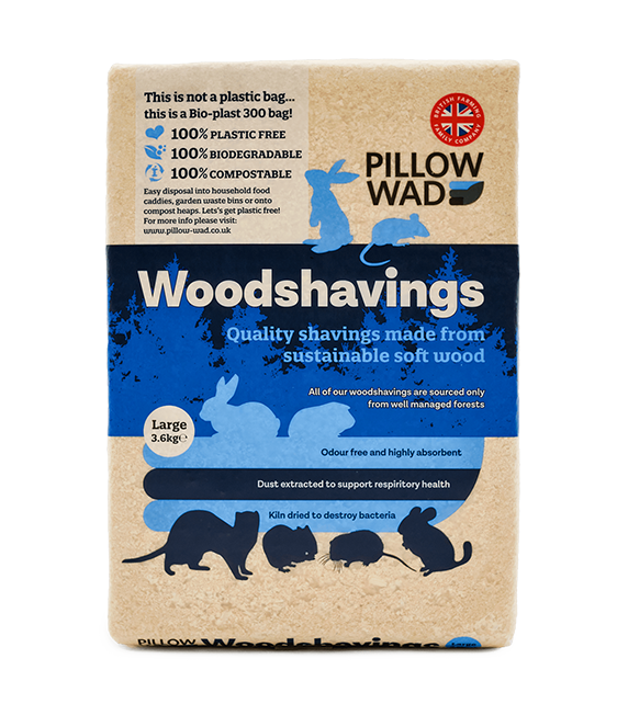 Pillow Wad Wood Shavings (1kg)