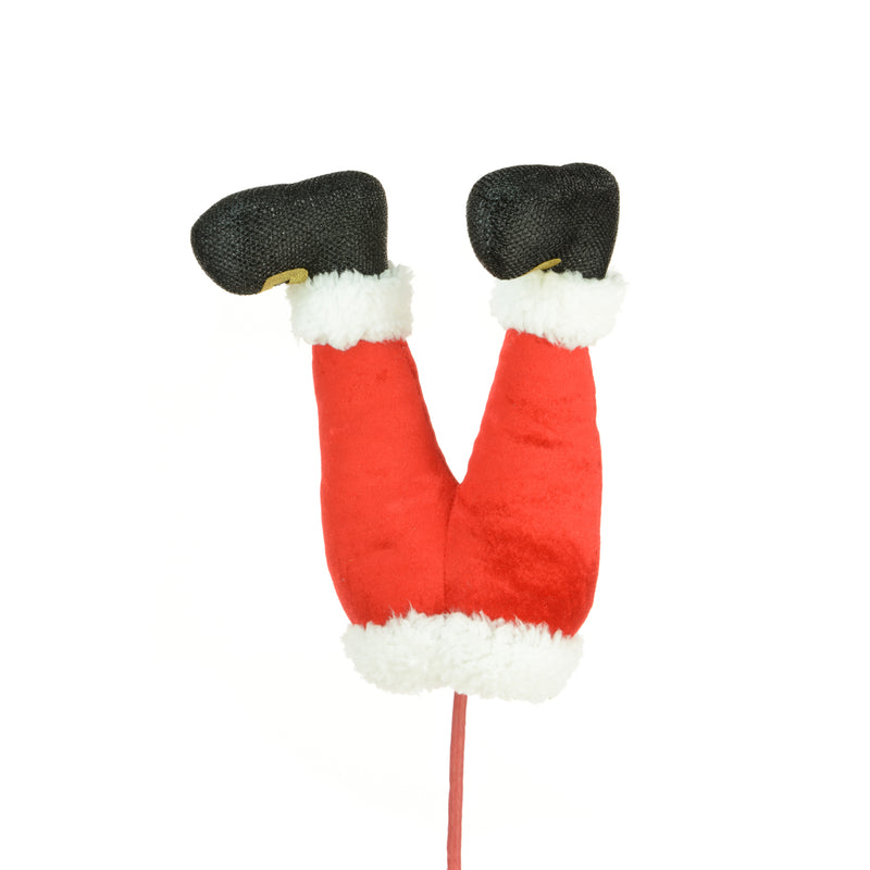 Christmas Plush Santa's Legs (70cm)