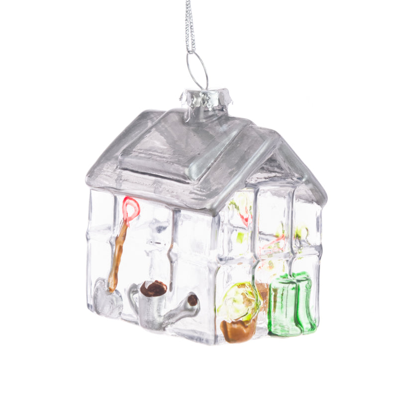 Decorative Greenhouse Hanging Ornament (7cms)