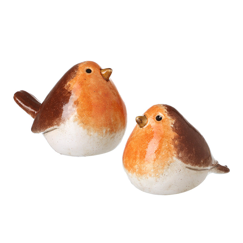 Robin Christmas ornaments, assorted designs – Heaven Sends