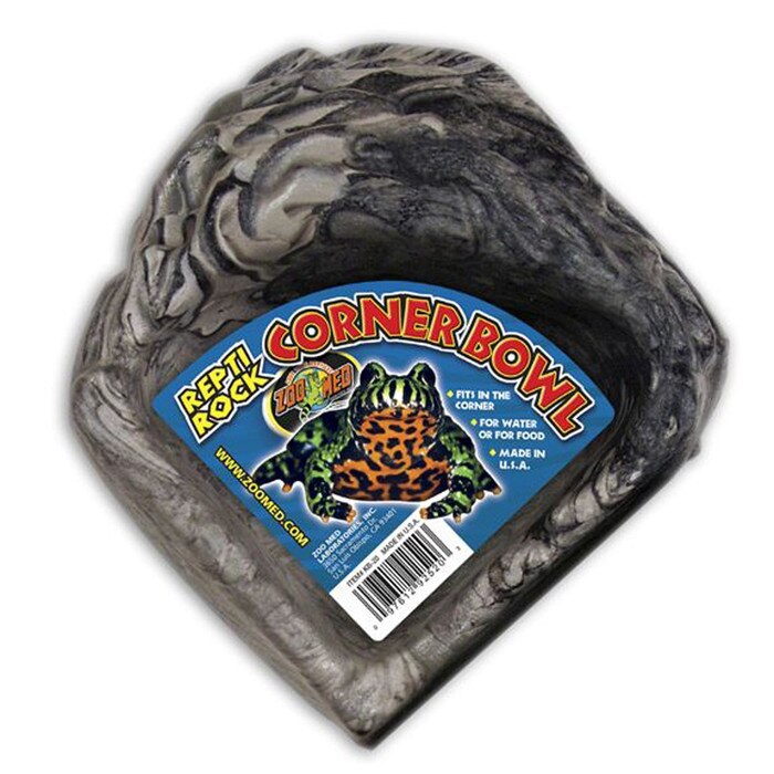 Zoo Med Repti Rock Corner Bowl Small