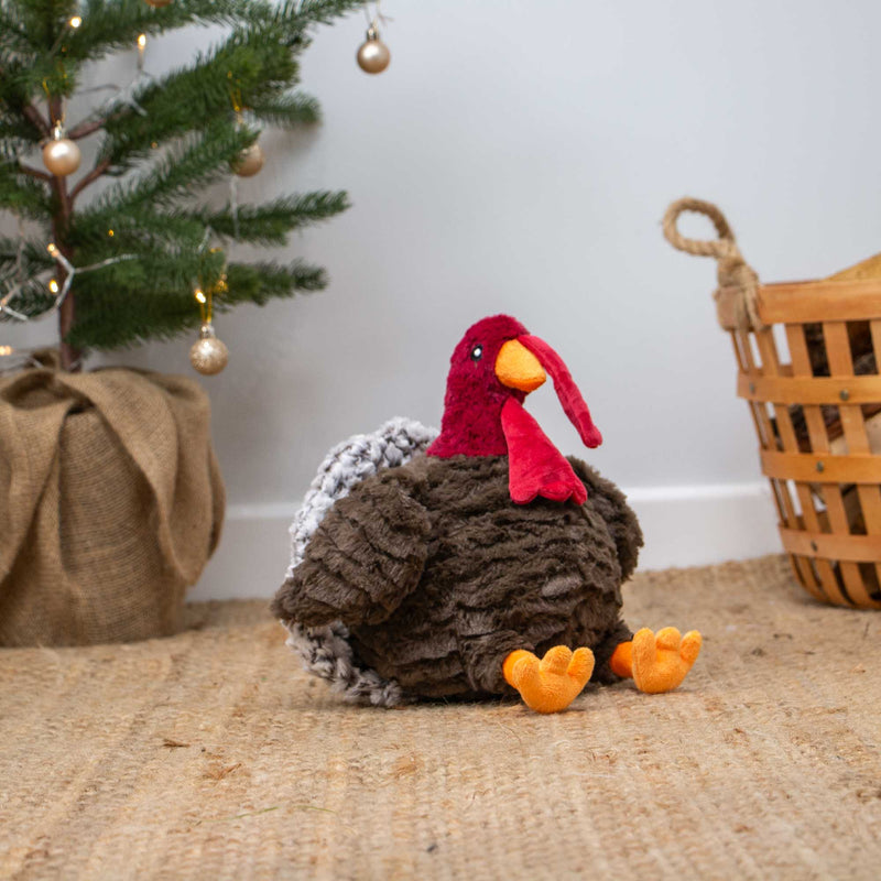 Ancol Tina Turkey Christmas Dog Toy
