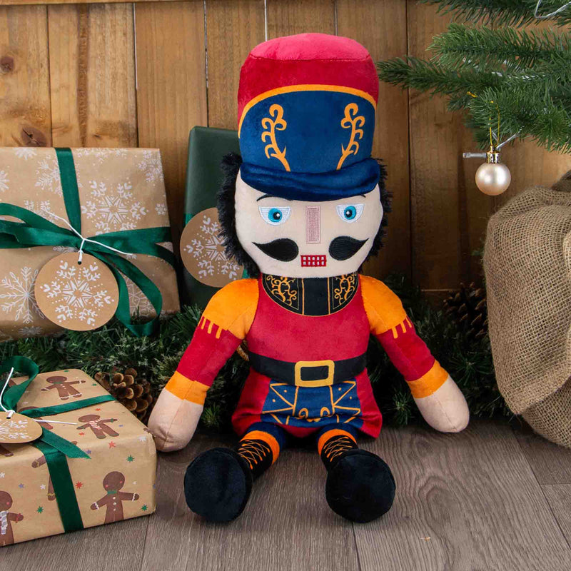 Ancol Giant Nicholas Nutcracker Christmas Dog Toy