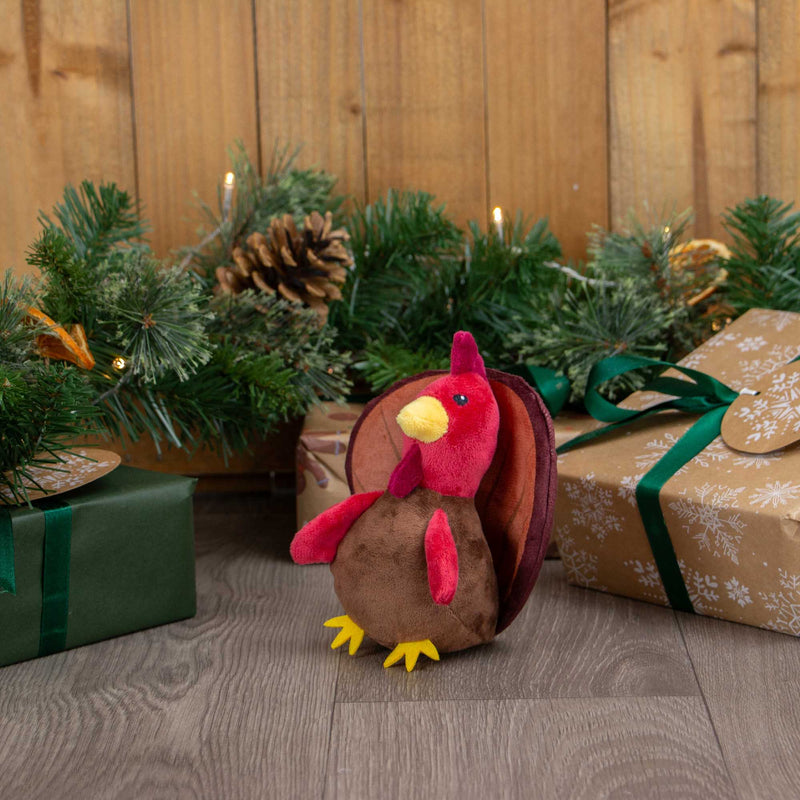 Ancol Mini Tina Turkey Christmas Dog Toy