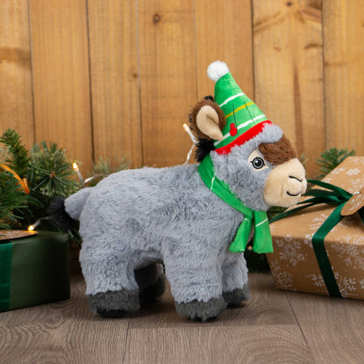 Ancol Dominic the Donkey Christmas Dog Toy