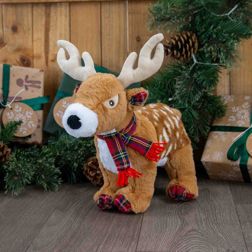 Ancol Stanley Stag Christmas Dog Toy