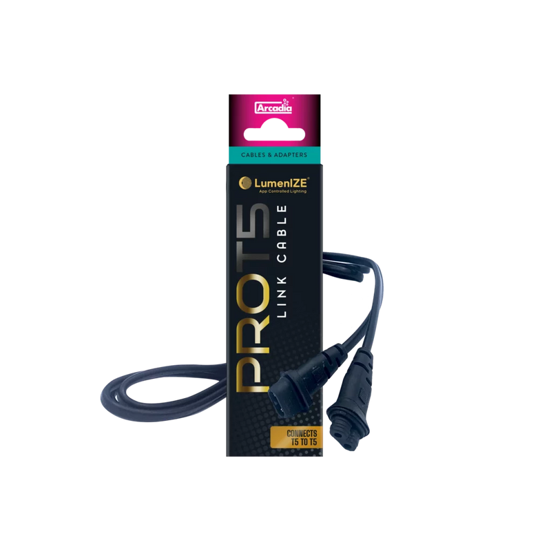 Arcadia LumenIZE T5 to T5 Link Cable 1.2m — official product detail