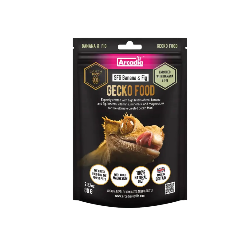 Arcadia Earth Pro SFG Banana & Fig, 80g — official product information