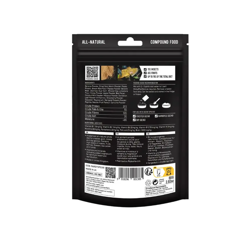 Arcadia Earth Pro SFG Original, 80g — official product information
