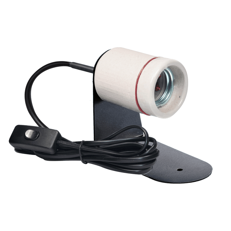 Arcadia Ceramic Lamp Holder and Bracket — official product information