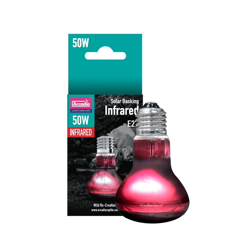 Arcadia Infrared Basking Spot 50 Watt — official product information
