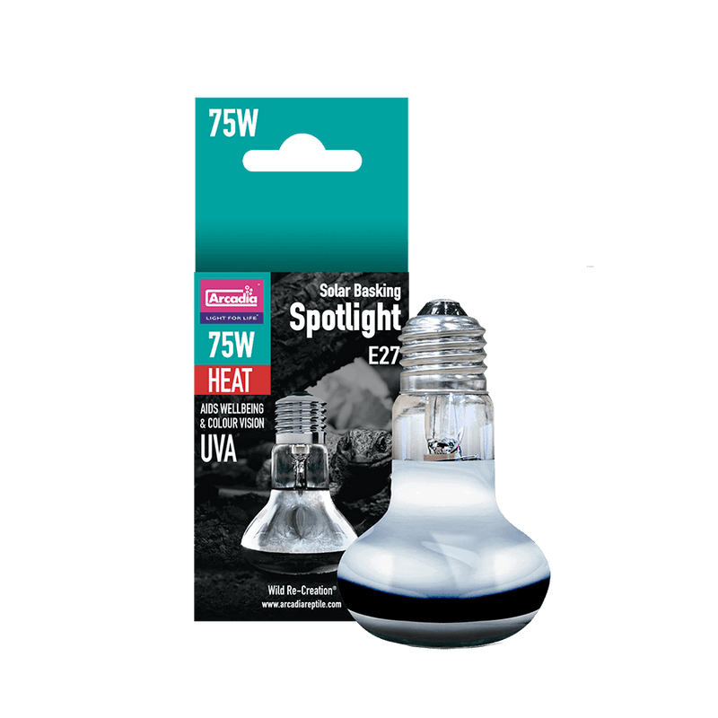 Arcadia Solar Basking Spotlight 75W — official product information
