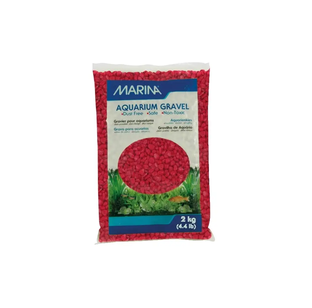 Marina 2kg Red Aquarium Gravel — Newlands Garden Centre