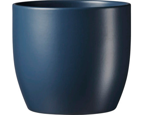 Indoor Pot  Basel Spring Matte Night Blue D19Cm X H18Cm