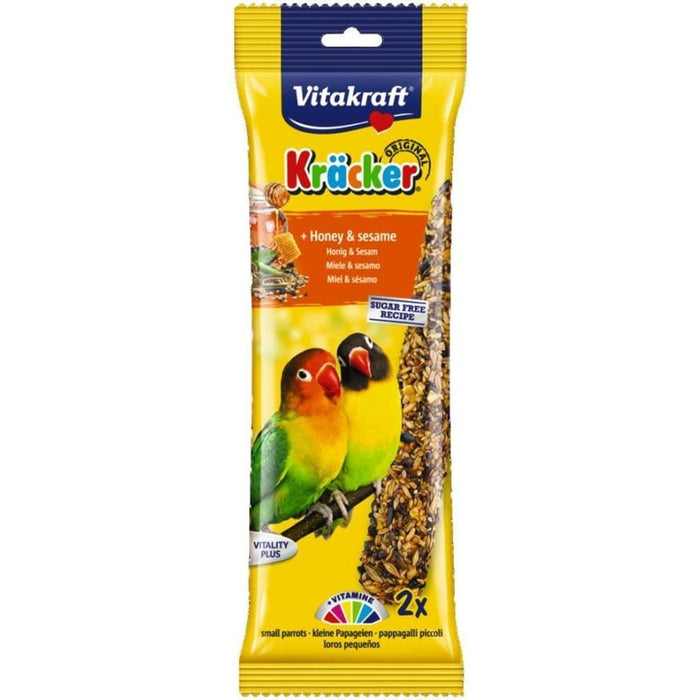 Vitakraft Small Parrot Honey Kracker (180g  Pack of 5)