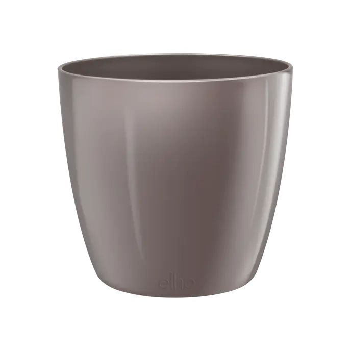 Elho Brussels Diamond Round 16cm Oyster Pearl