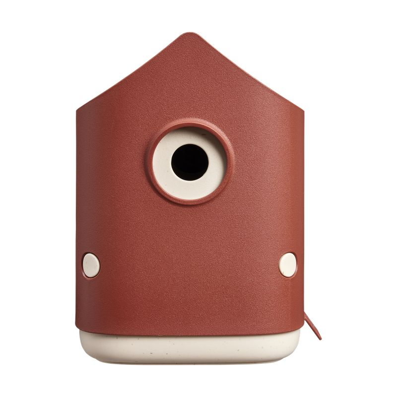 Elho Cosy Bird House 18cm Tuscan Red – product view