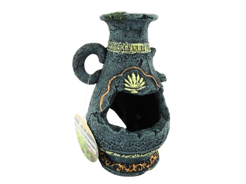 Aqua Dreamscapes Roman Wide Based Vase Blue 15cm product image