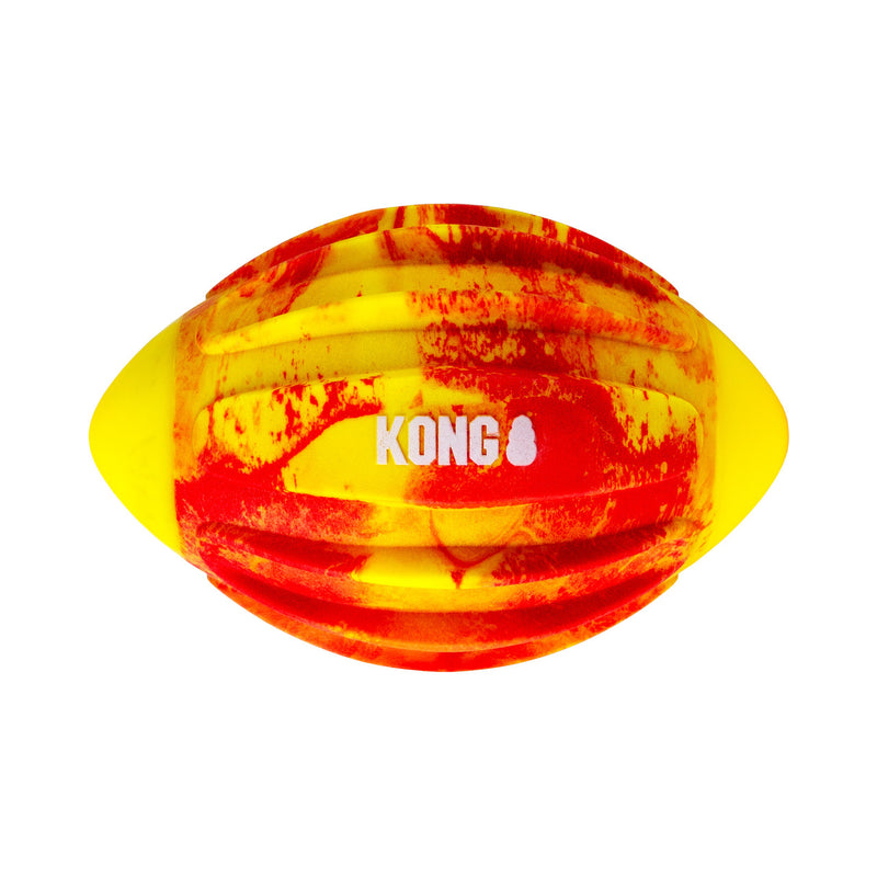 KONG Flexball Sport Football Medium – detail and use view 1