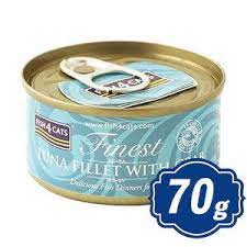 Fish 4 Cats Finest Tuna Fillet With Crab Can (70g)