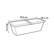 Elho Barcelona Xl range – dimensions and details