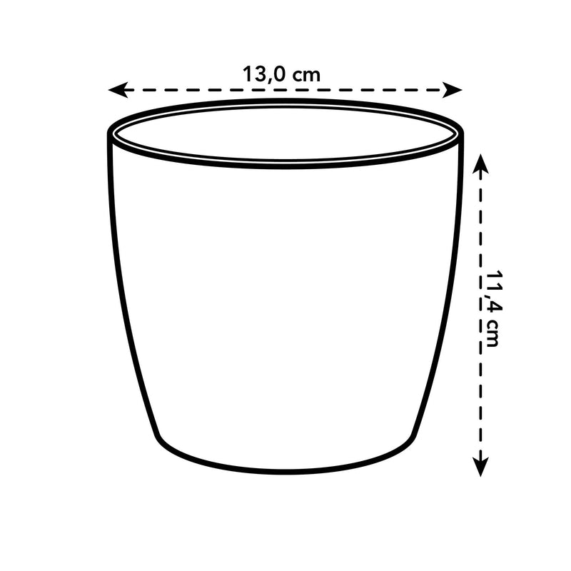 Elho Brussels Orchid 12,5cm Transparent – dimensions and details