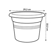 Elho Green Basics Cilinder range – dimensions and details