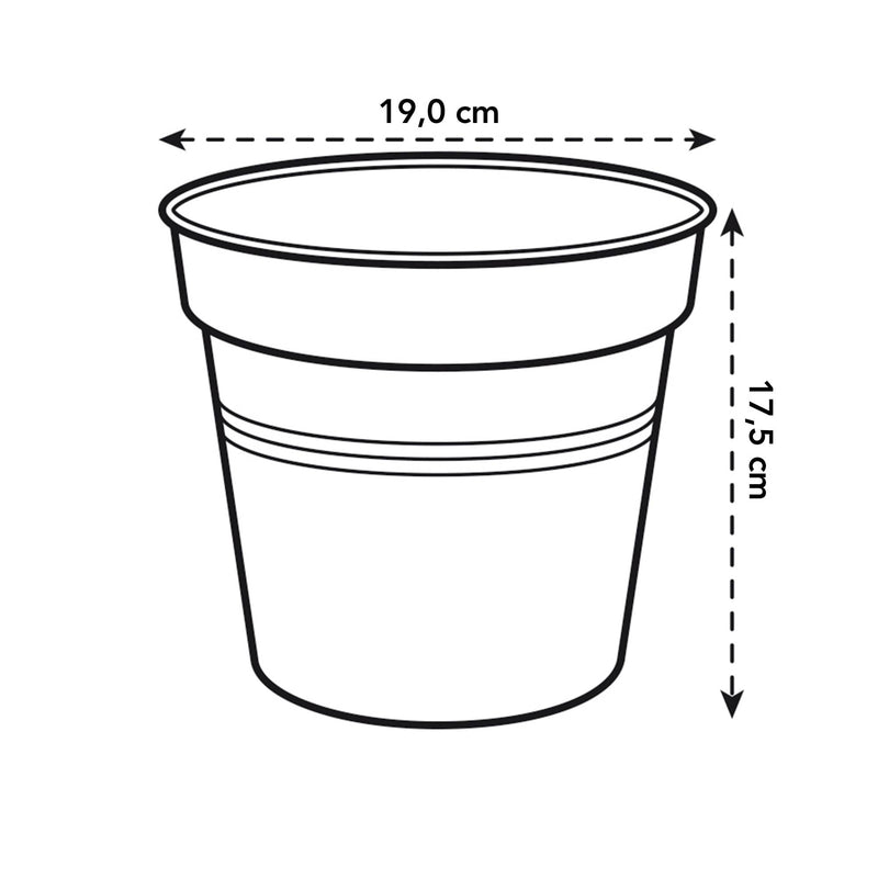 Elho Green Basics Growpot range – dimensions and details
