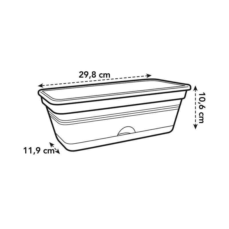 Elho Green Basics Trough Mini range – dimensions and details