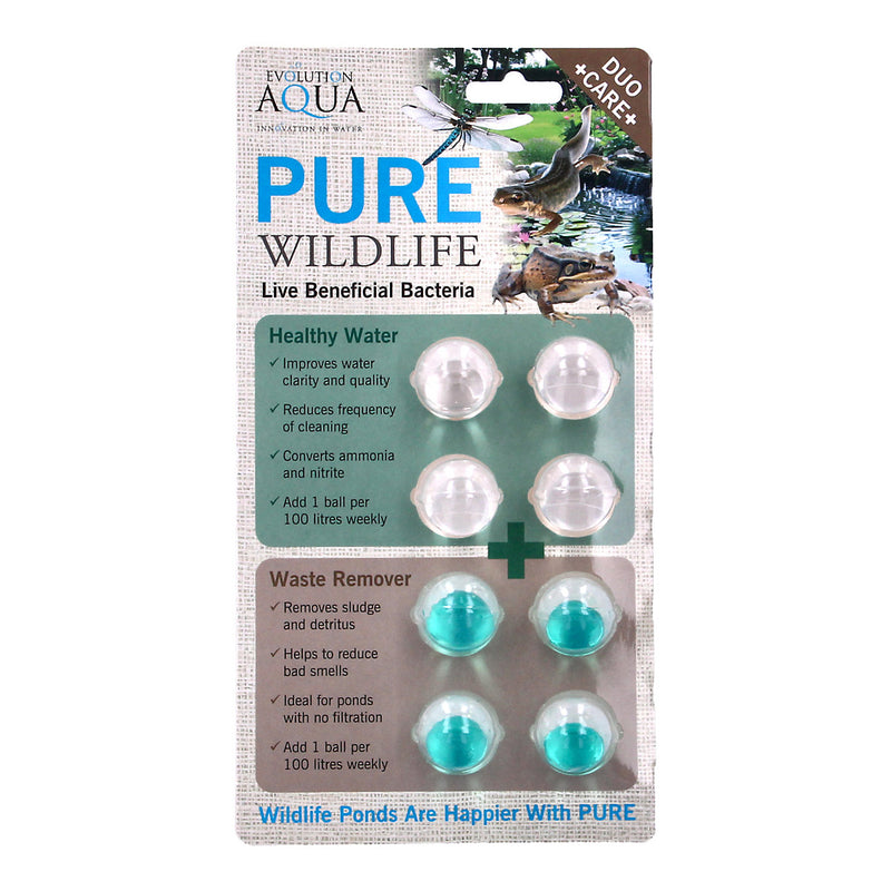 Evolution Aqua Pure Wildlife Pond Care Duo Pack