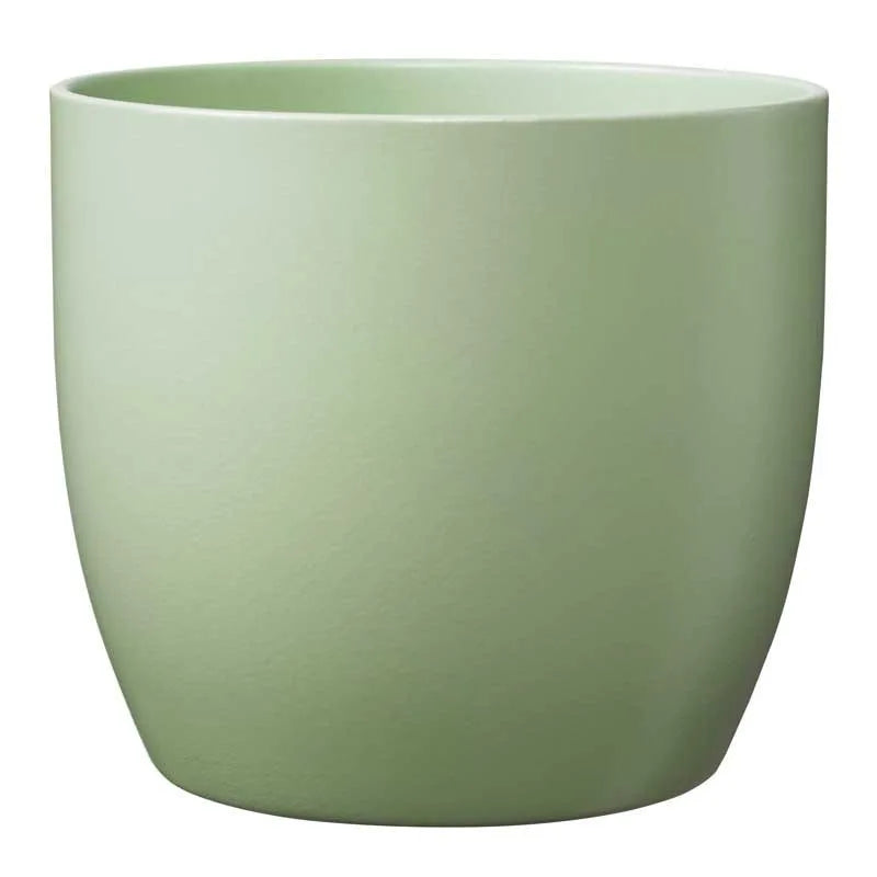 Indoor Pot  Basel Fashion Matte Linden Green D16Cm X H15Cm