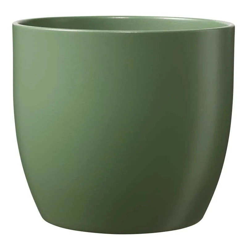 Indoor Pot  Basel Fashion Matte Moss Green D19Cm X H18Cm