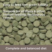 King British Plecostomus Tablets 150g – manufacturer feeding and food information