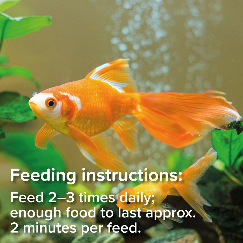 King British Goldfish Flake Food 200g – manufacturer feeding and food information