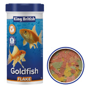 King British Goldfish Flake Food 55g – pack image