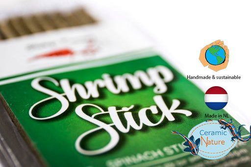 CeramicNature Spinach Shrimp Feeding Sticks – 10 Pack, 15g – pack detail