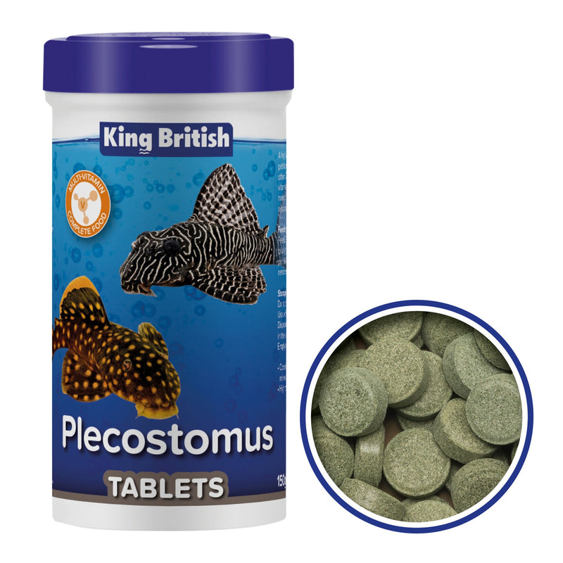 King British Plecostomus Tablets 150g – pack