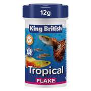 King British Tropical Flake Food 12g – pack