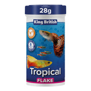 King British Tropical Flake Food 28g – pack