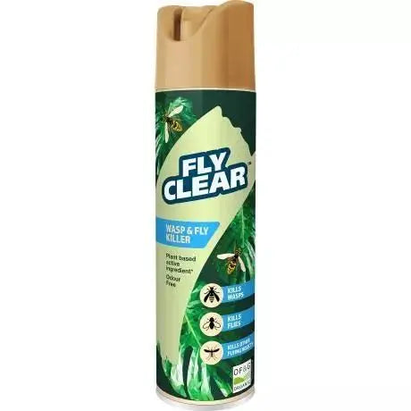 FlyClear Organic Wasp & Fly Killer 400ml