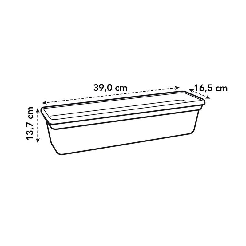 Elho Green Basics Trough 40cm Green
