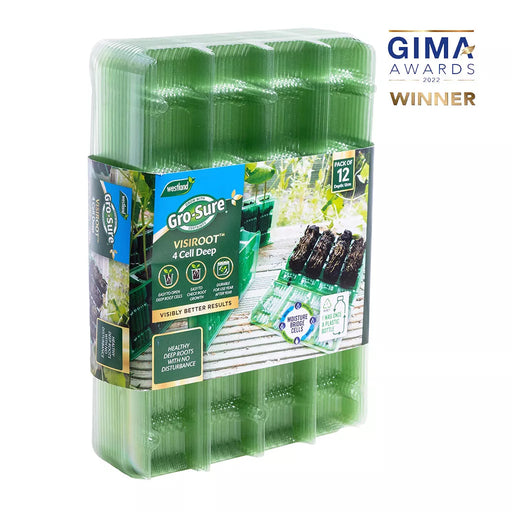 Gro-Sure Visiroot 4 Cell Deep - 12 pk — product view
