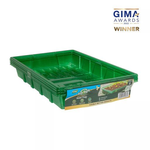 Gro-Sure Visiroot Seed Tray 4 pk — product view