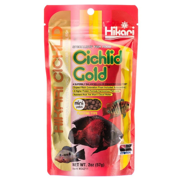 Hikari Ciclid Gold Floating | Mini Pellets (57g)