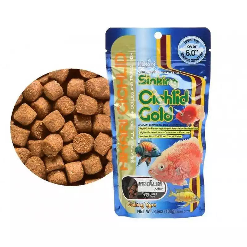 Hikari Cichlid Gold Sinking | Medium Pellets (342g)